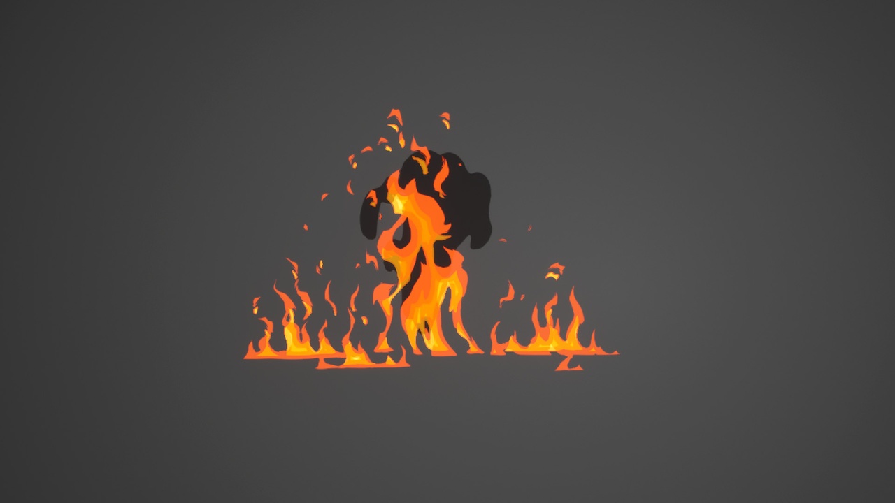 Media 1 for listing Flame And Fire - 2D Keyframe Animated FX