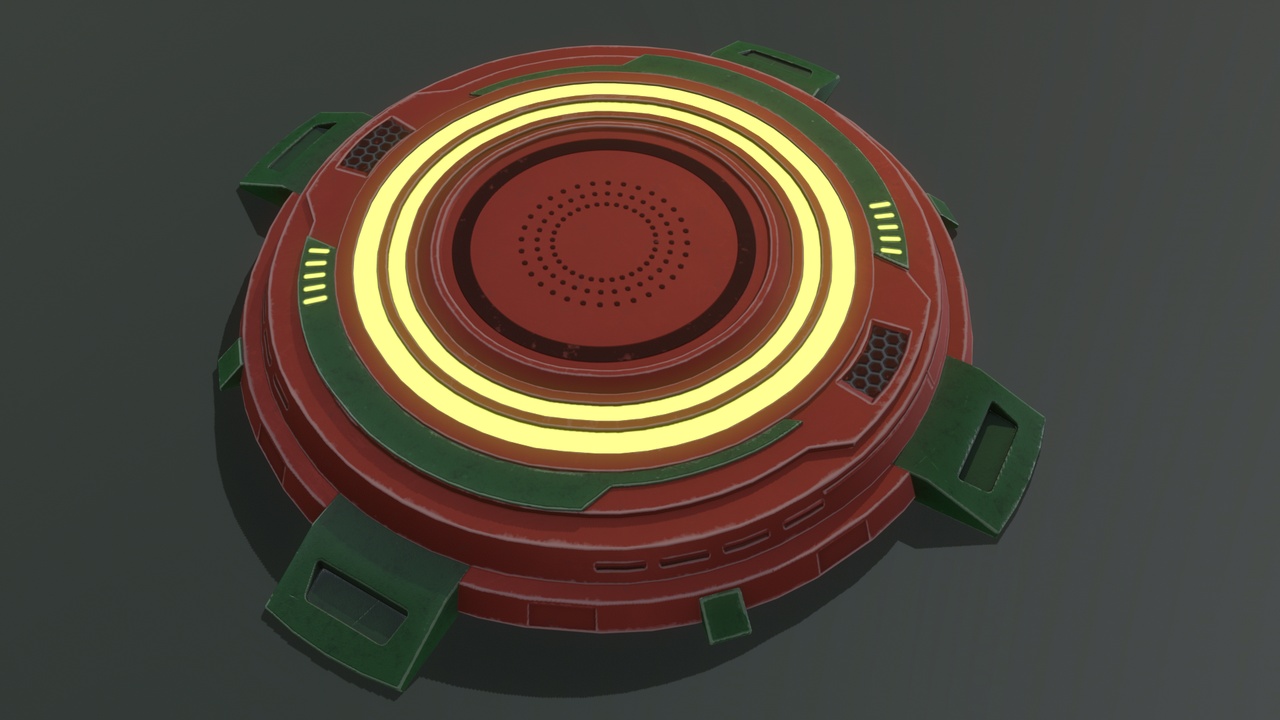 Media 1 for listing Sci-fi Jumpad Orbit Platform