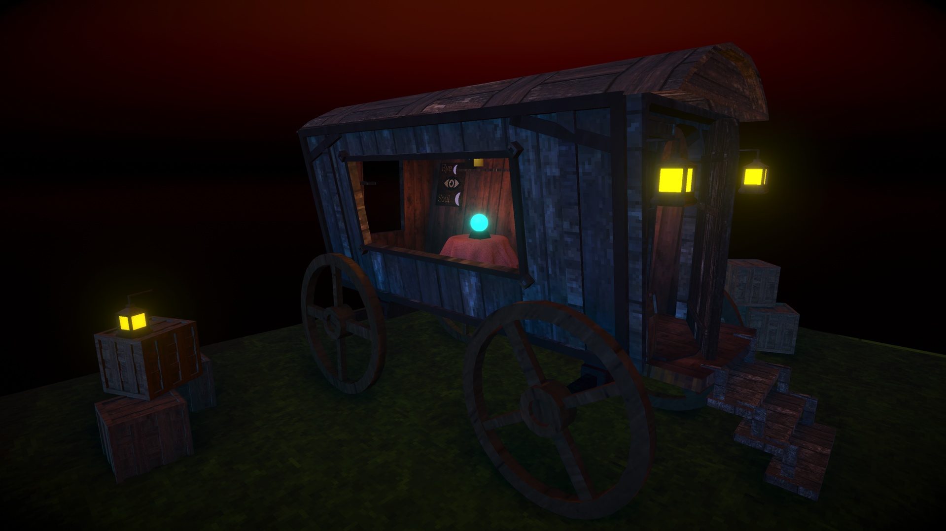 Media 1 for listing Gypsy Circus Wagon