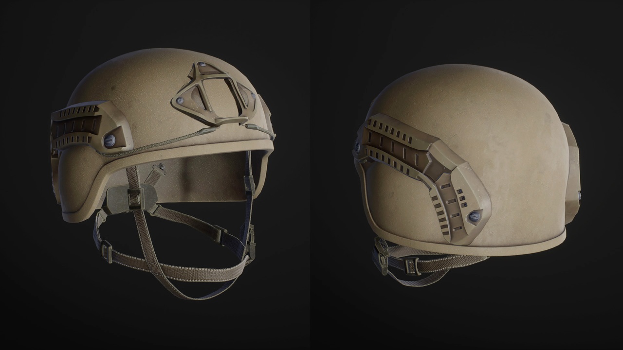 Media 1 for listing Helmet Basic -- Metahuman