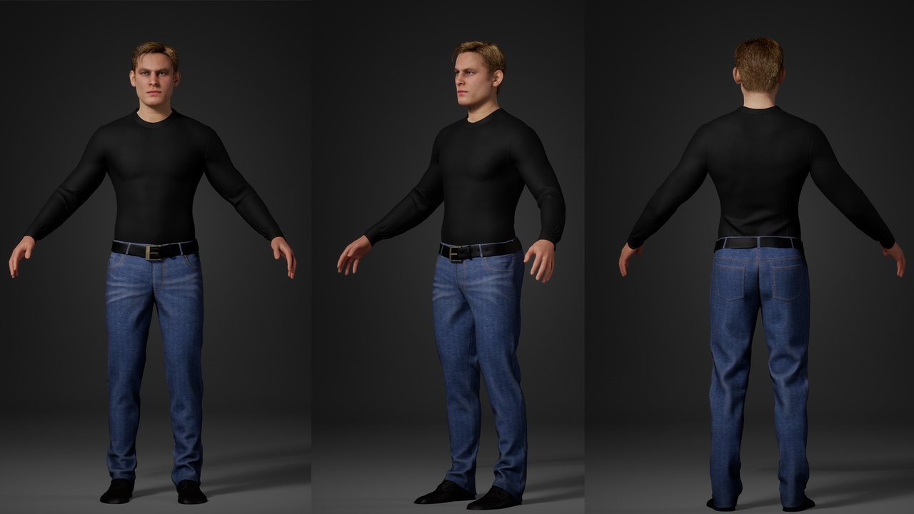 商品 Parametric Formal Outfit for MetaHuman Pack Vol 04 - Metahuman Clothing 的媒体 1
