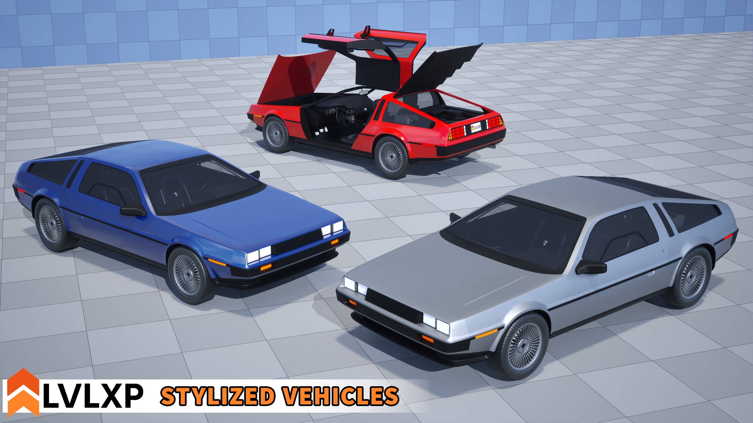 Media 1 for listing Stylized Drivable Vehicles - Coupe Car "Chronos"