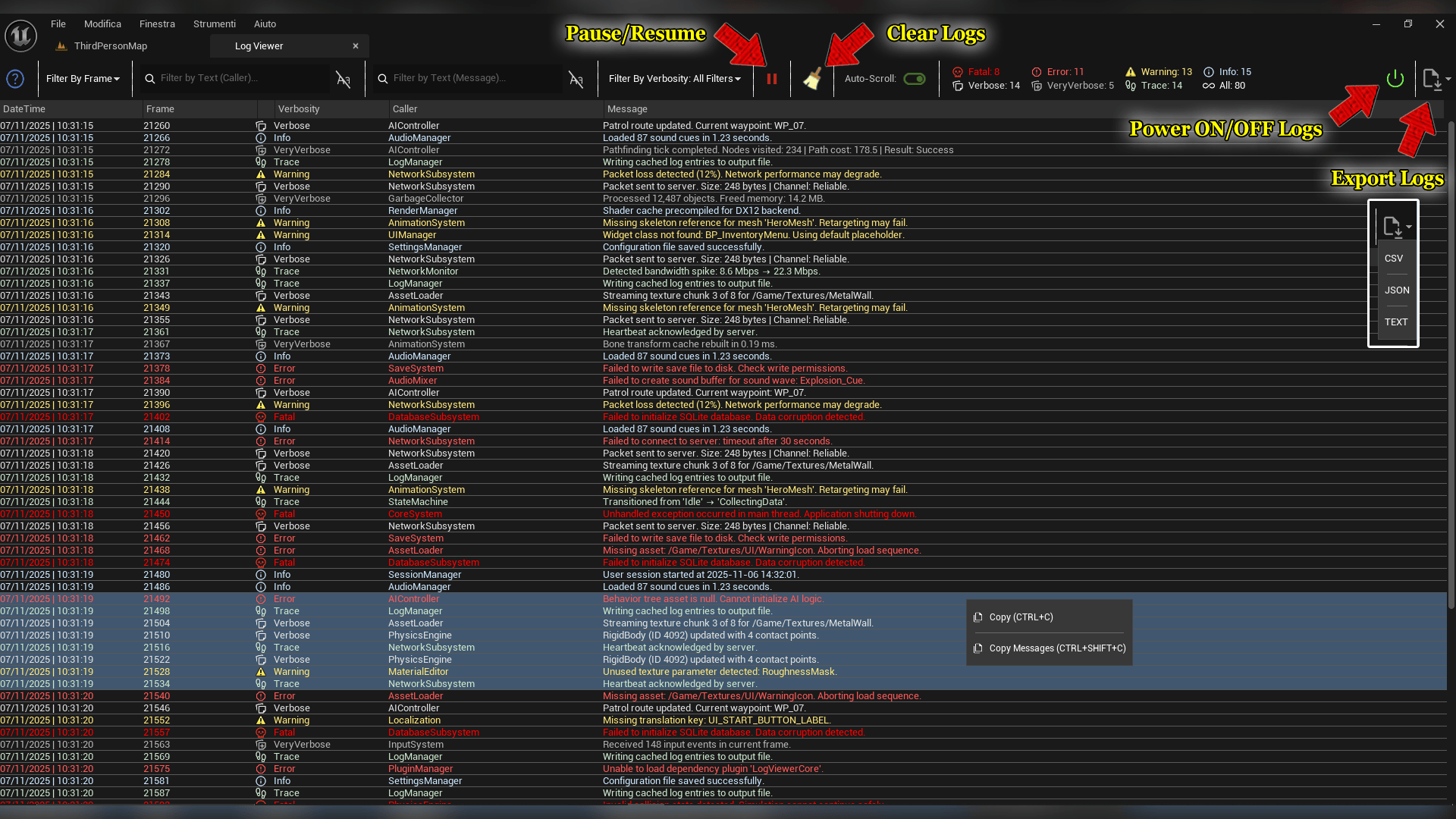 Professional Log Viewer & Performance Viewer | Fab