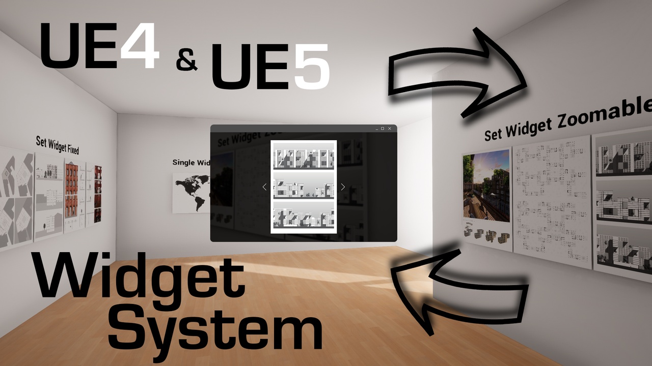 Infrastructure Widget Plans and Maps to UI - Widget System | Fab