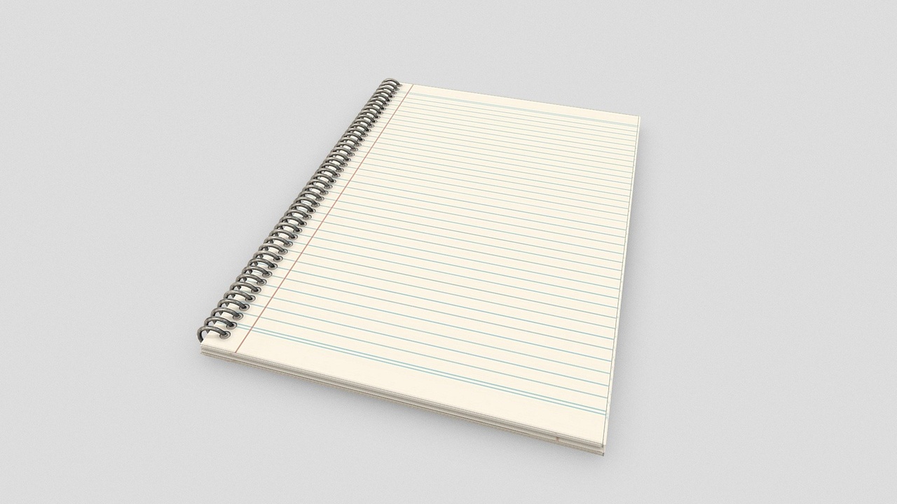 Media 1 for listing Single spiral notepad