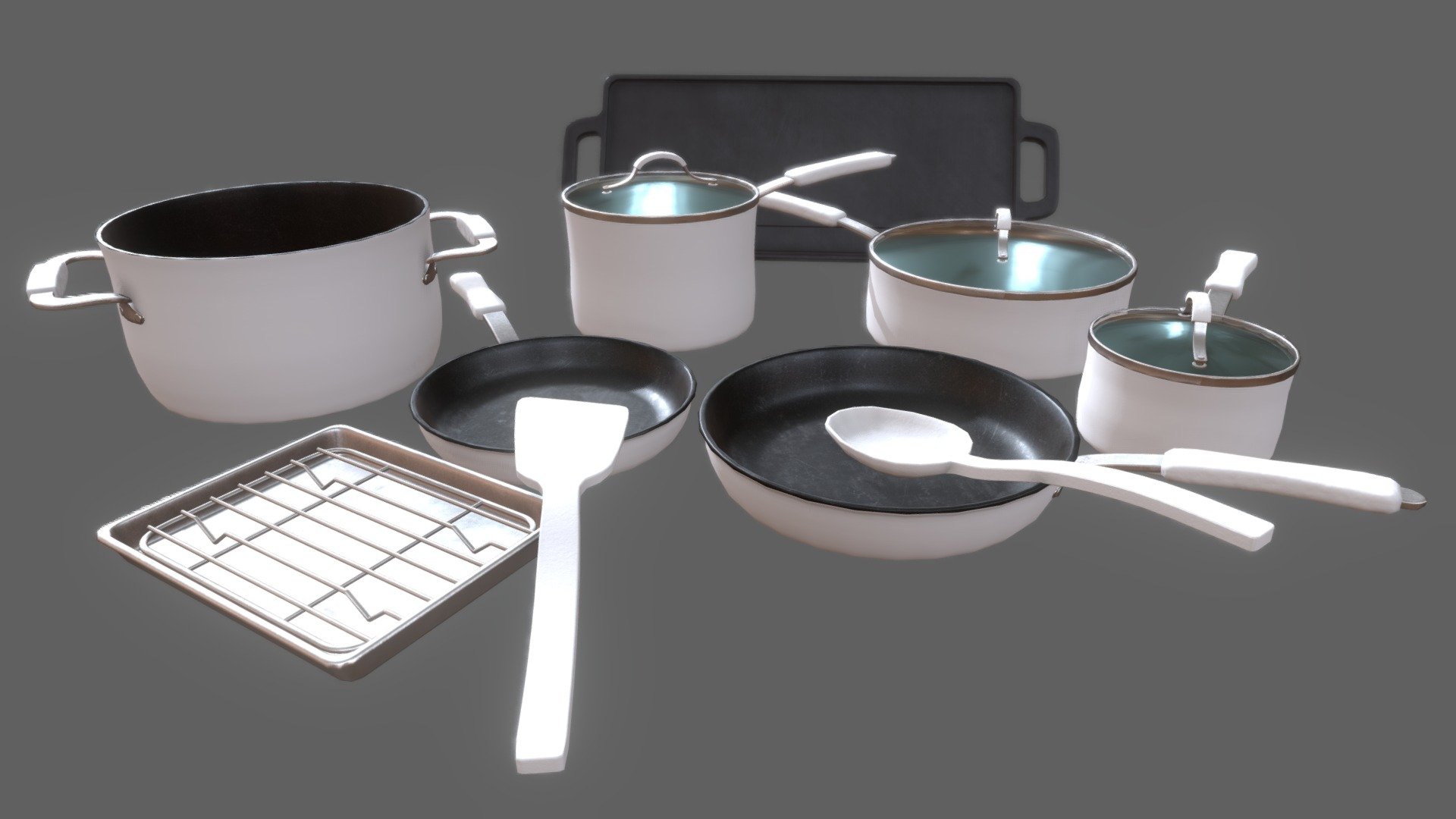 Pots and Pans Asset Kit | Fab