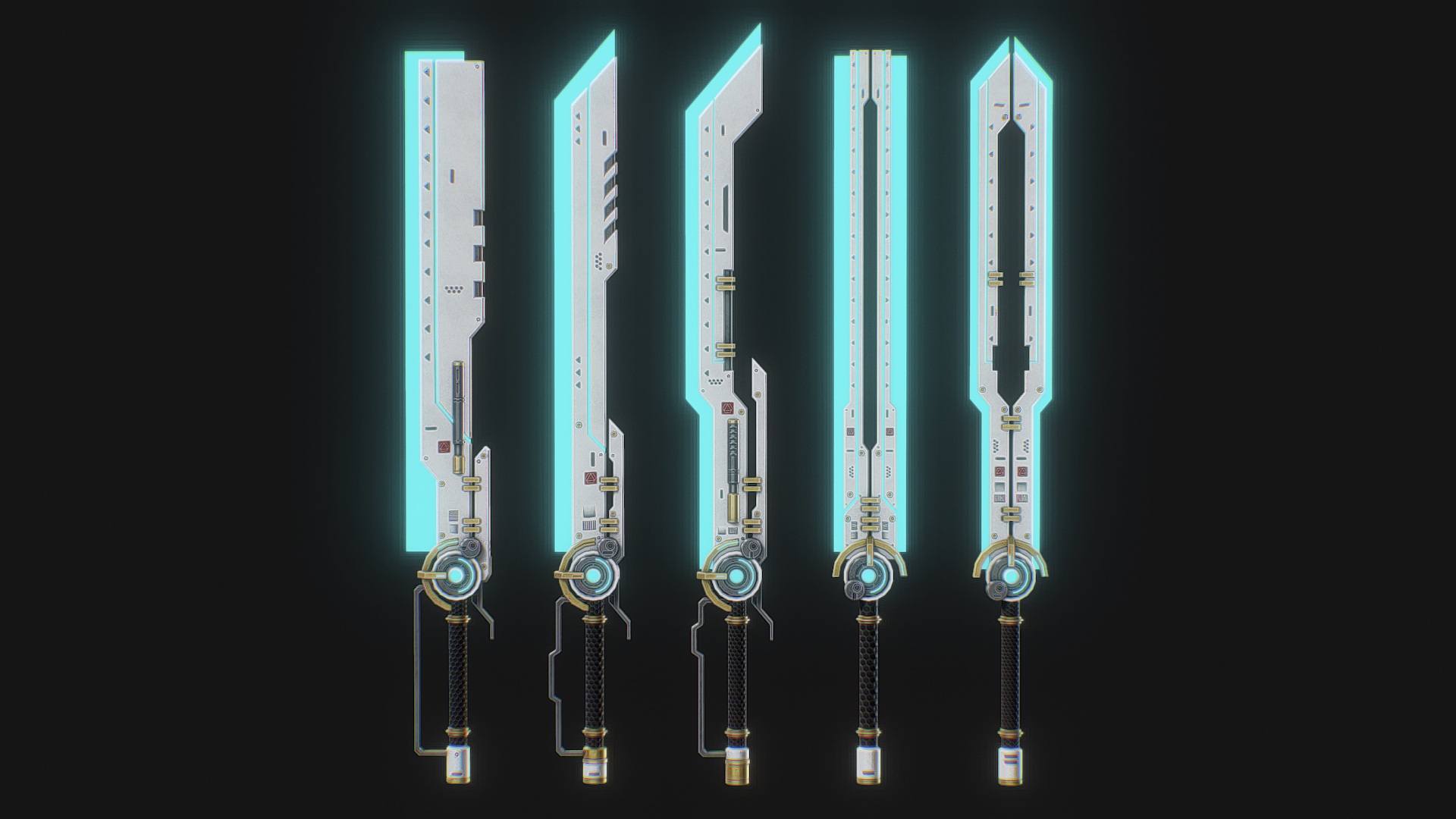 Scifi great sword pack | Fab