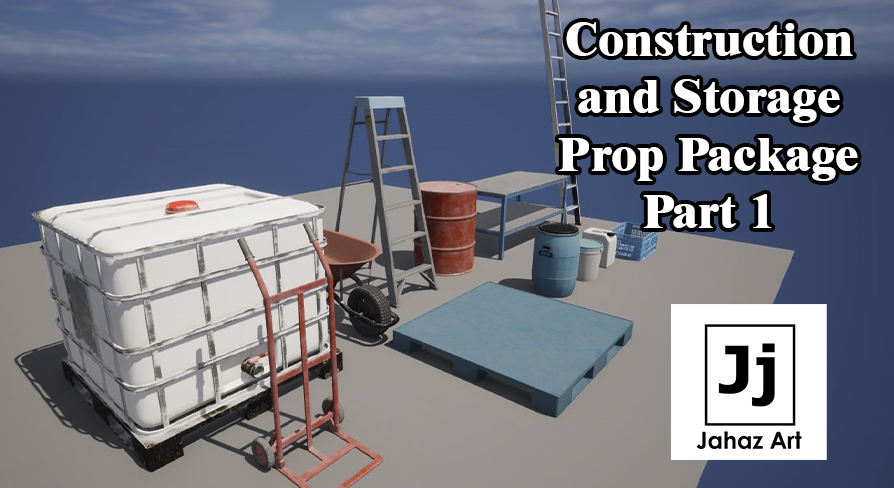 Construction and Storage Prop Package - Part 1 | Fab