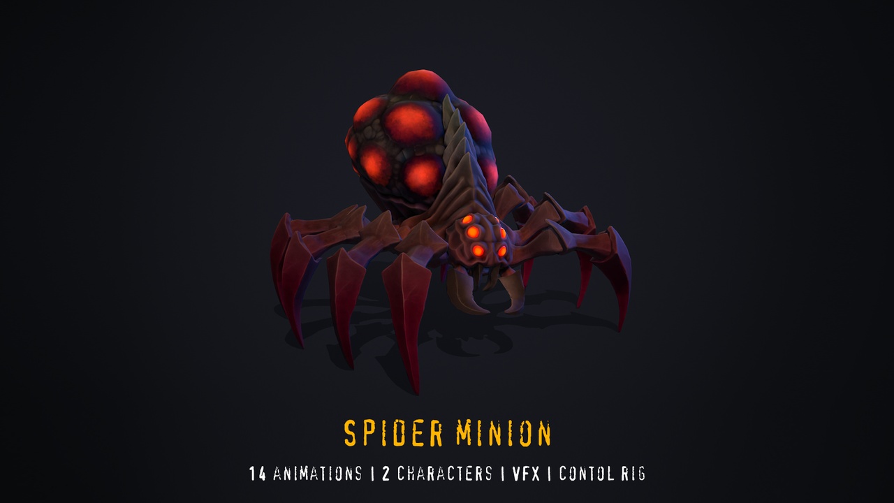 Media 1 for listing Spider minion