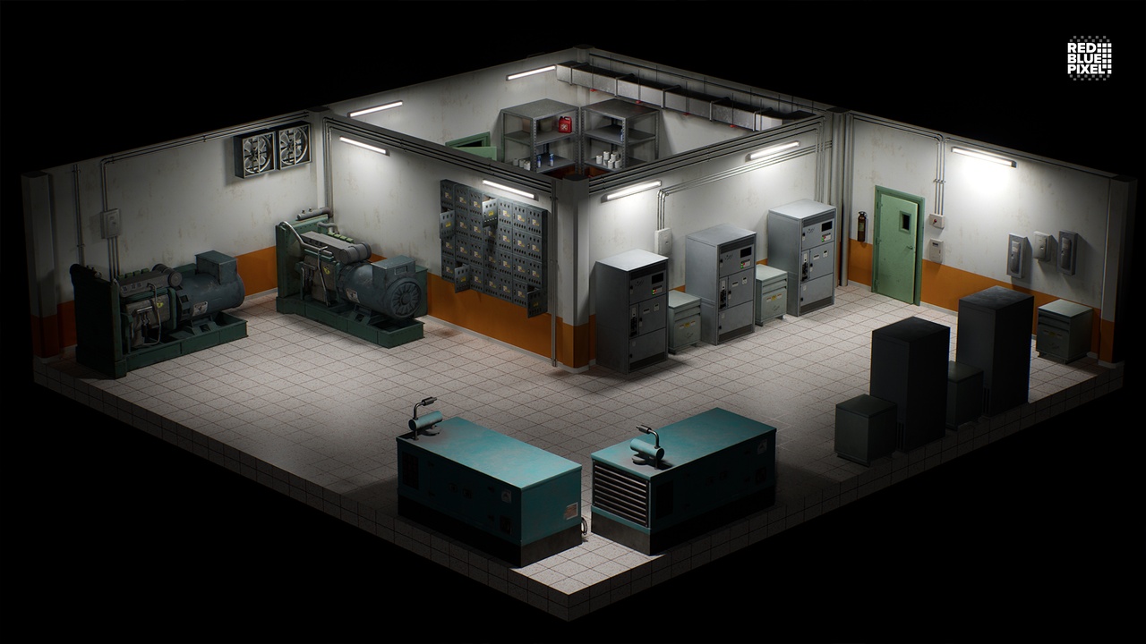 Media 1 for listing Hospital Generator & Utility Room