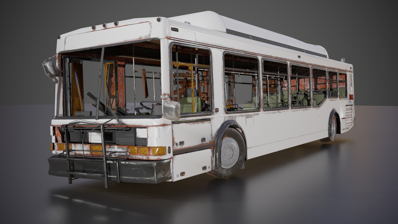 Media 1 for listing Realistic Old City Bus