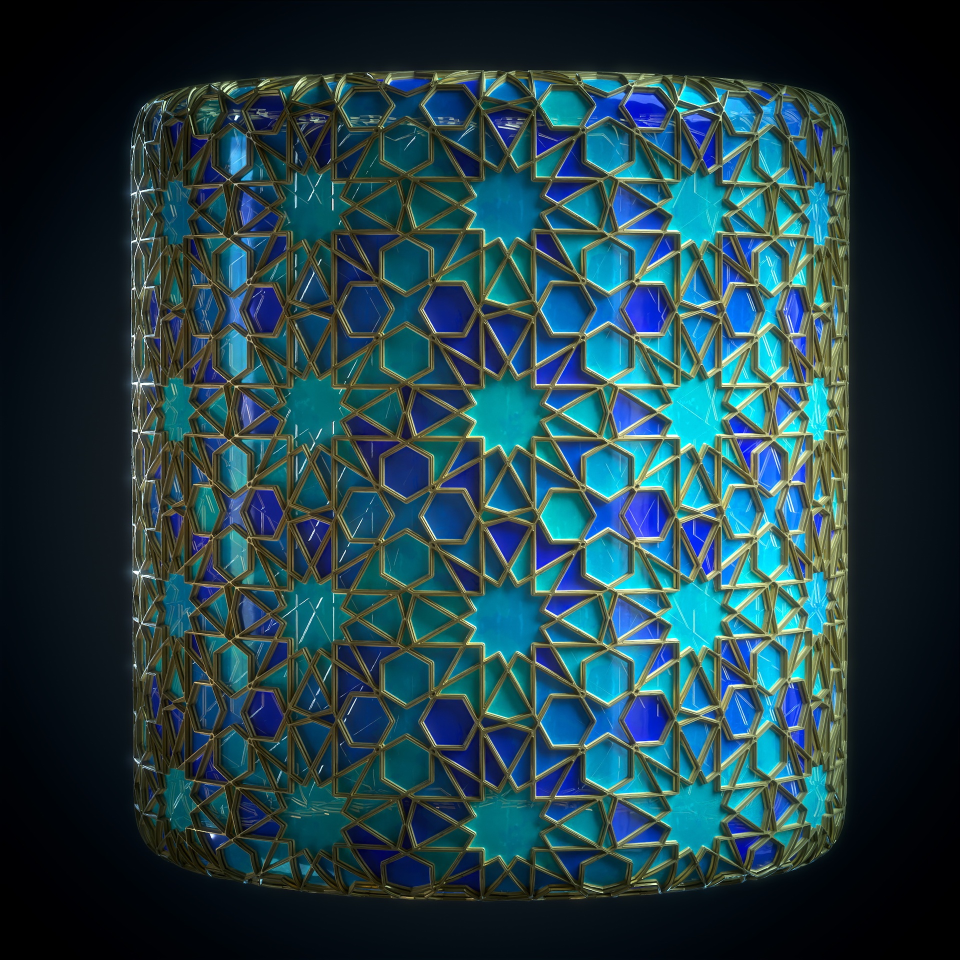 Media 1 for listing Geometric Pattern (window) Texture & Material Vol. 01