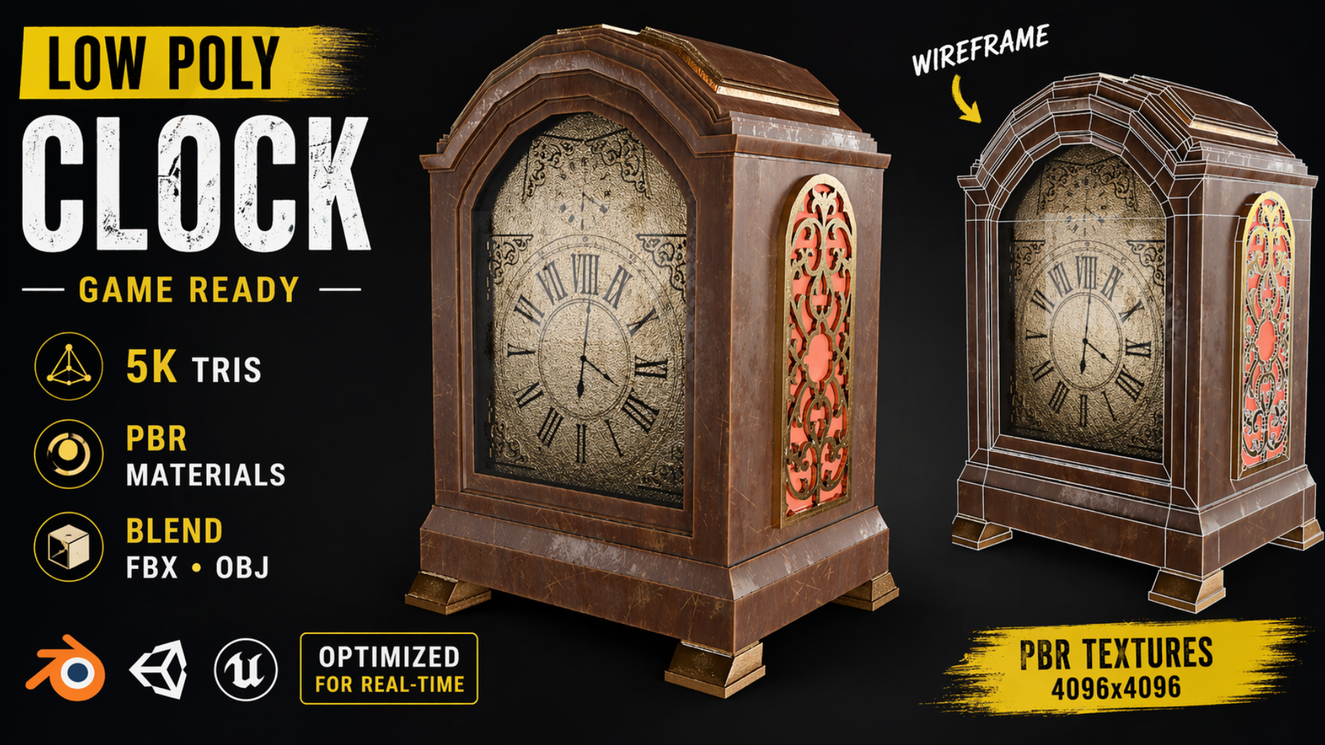 3D Clock Prop Will-Dutton 219 | Fab
