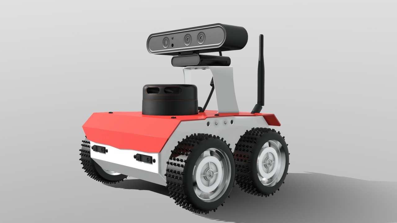 Media 1 for listing ROSbot V2 – Realistic Game-Ready Low Poly