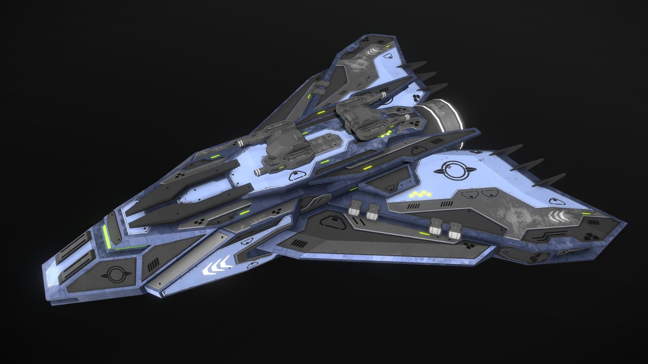 Media 1 for listing Enkar Republic Frigate Menhars Spaceship