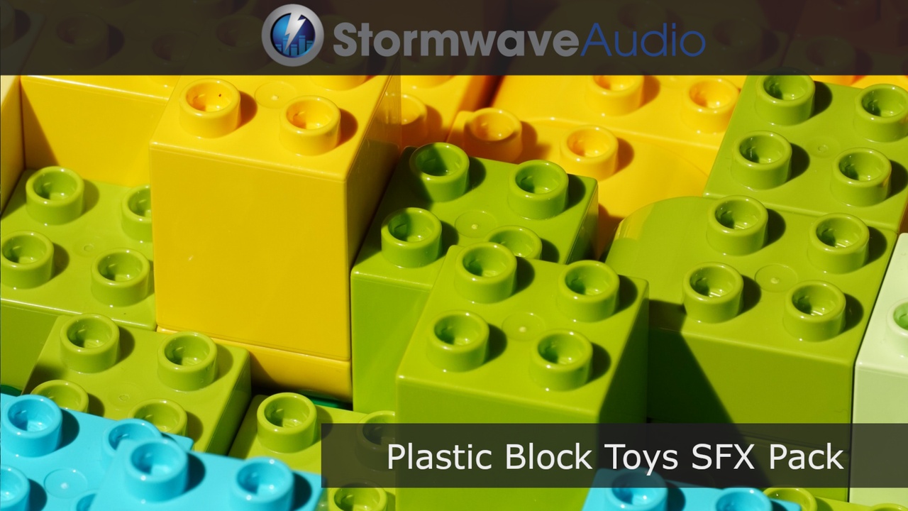 Medium 1 für Eintrag Large Plastic Building Blocks Sound Effects Pack
