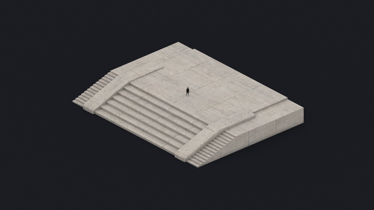 Media 1 for listing Brutalist Entrance Stairs 25