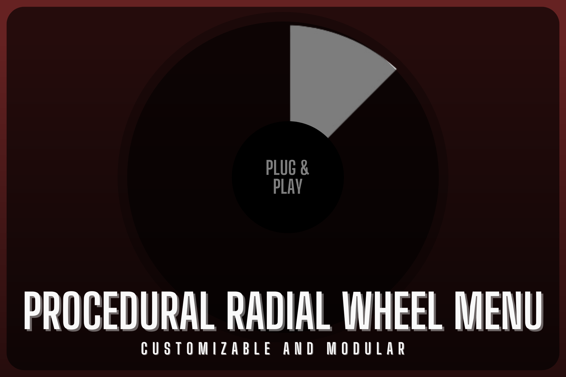 Procedural Radial Wheel Menu | Fab