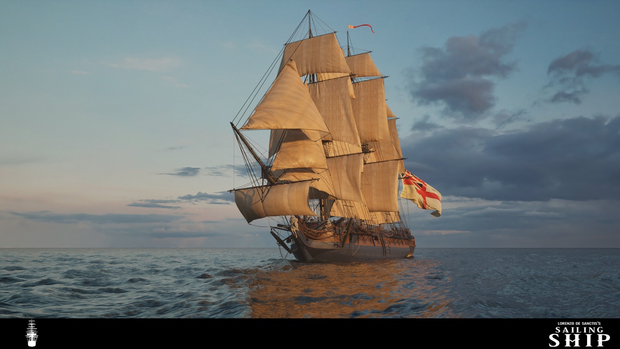 商品 Sailing Ship - Historically Accurate 的媒体 1