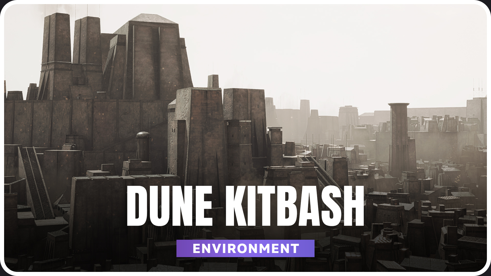 Dune Kitbash 3D Asset/Model Collection | Fab