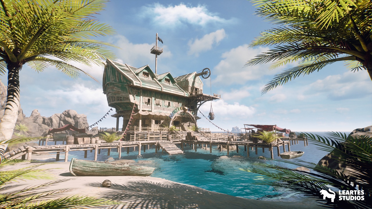 Media 1 for listing Pirate Tavern Environment ( Pirate Tavern Environment Uncharted Tavern Island )