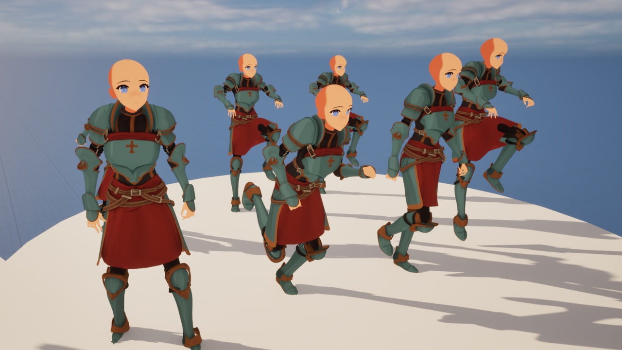 Media 1 for listing Female Anime Girl - Outfit 3&4