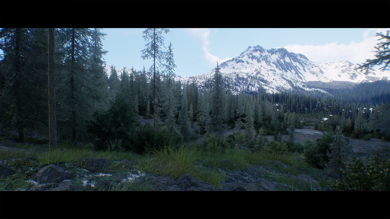 Media 1 for listing SNOWY PEAKS LANDSCAPE