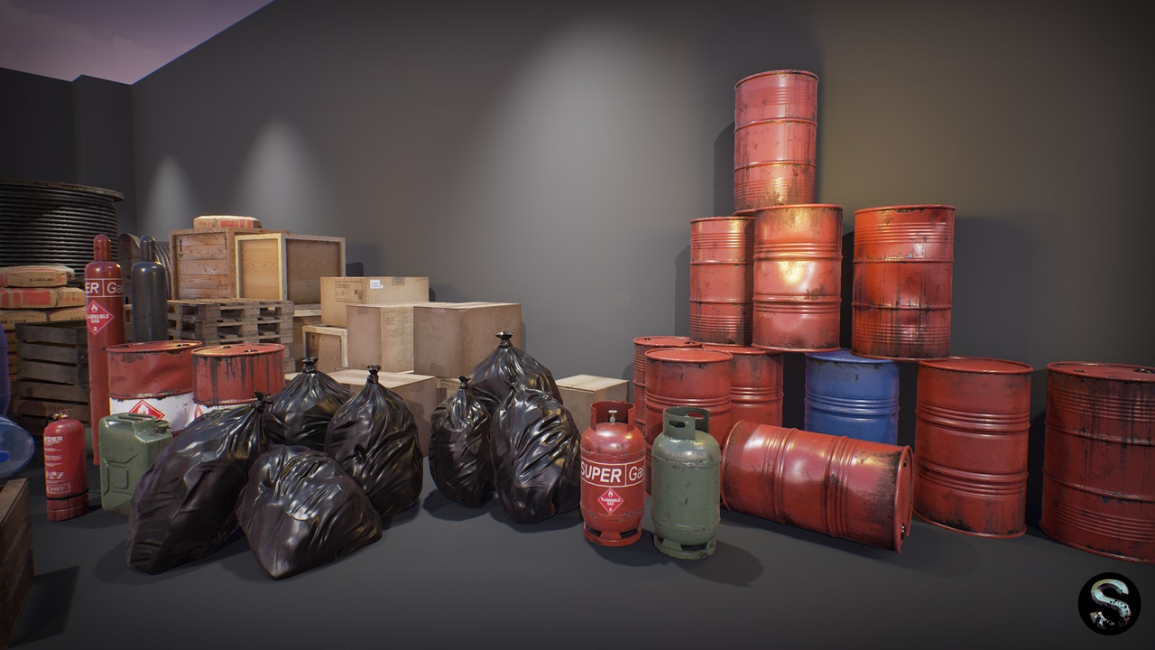 Media 1 for listing Industry Props Pack