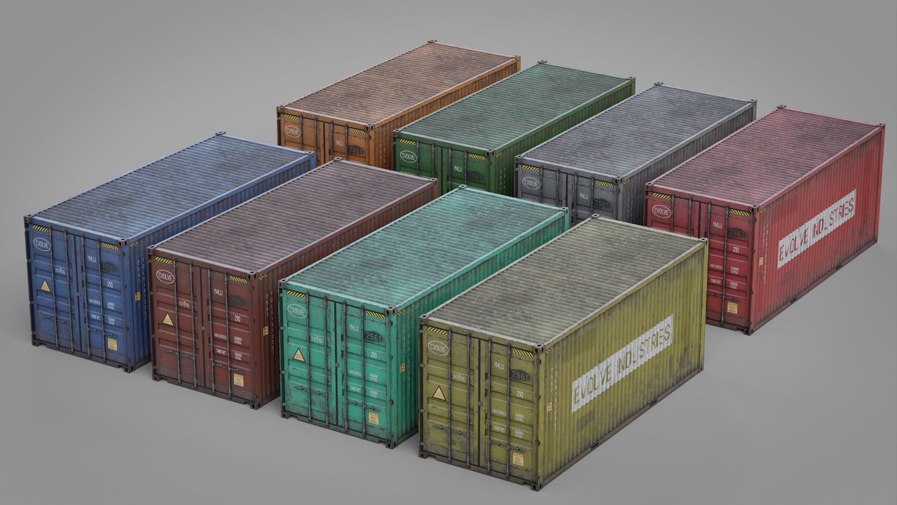 Media 1 for listing Shipping Cargo Container Pack