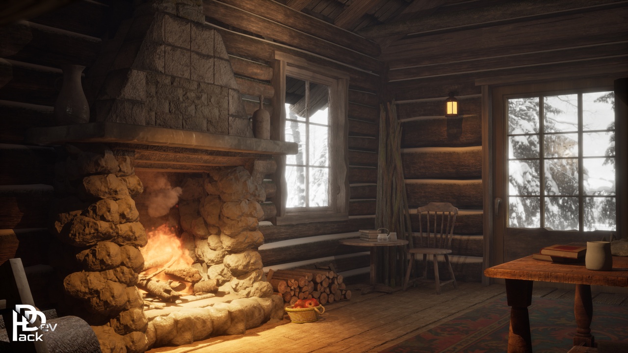 Media 1 for listing Log Cabin Interior v2 / 60 Assets