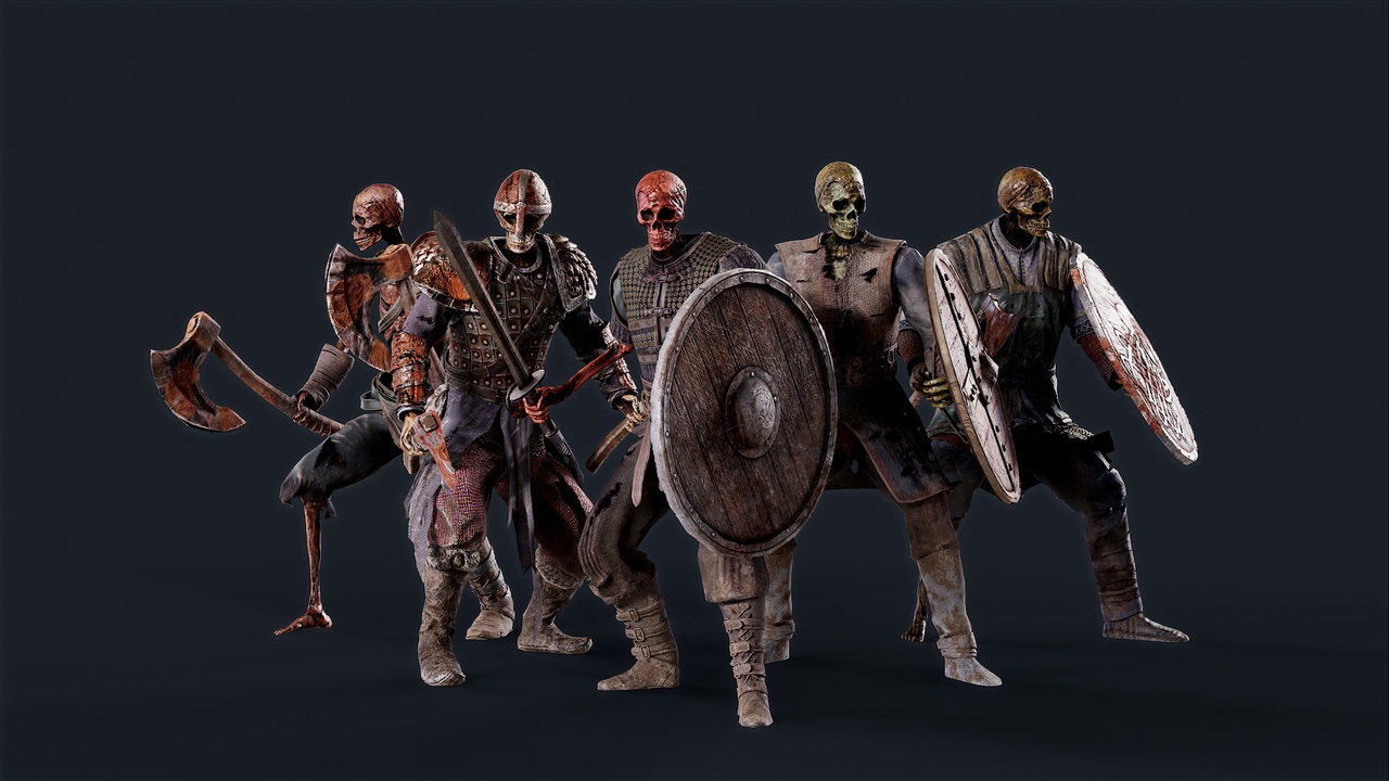 Media 1 for listing SKELETON VIKING PACK