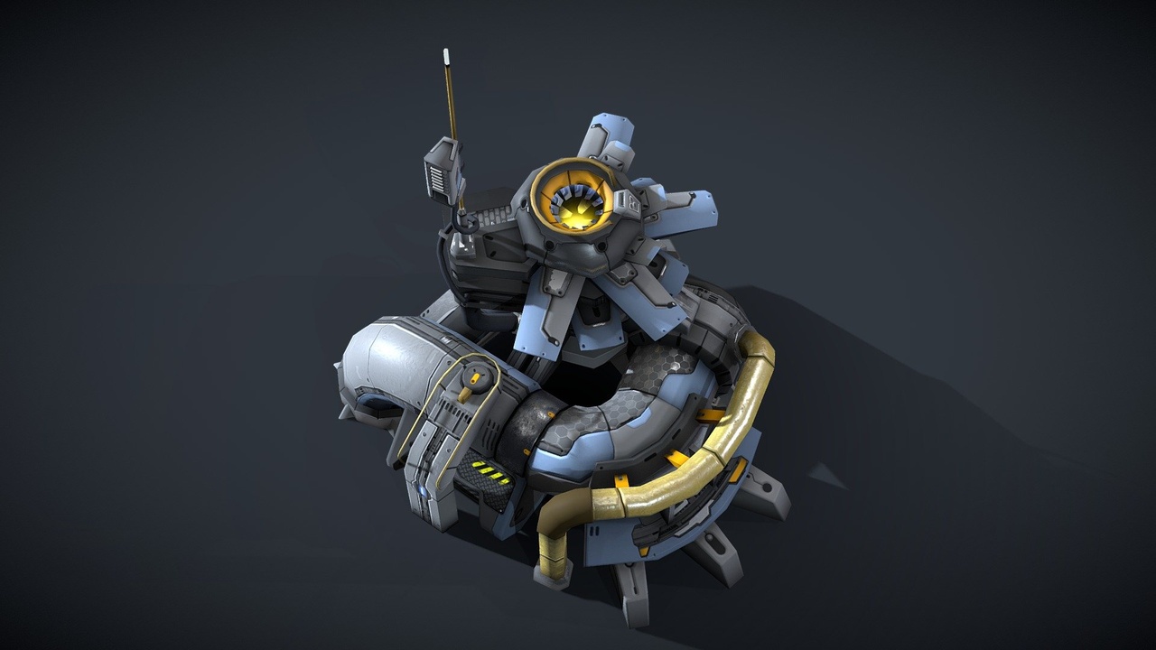 Media 1 for listing VR SciFi Building 05 - Animated