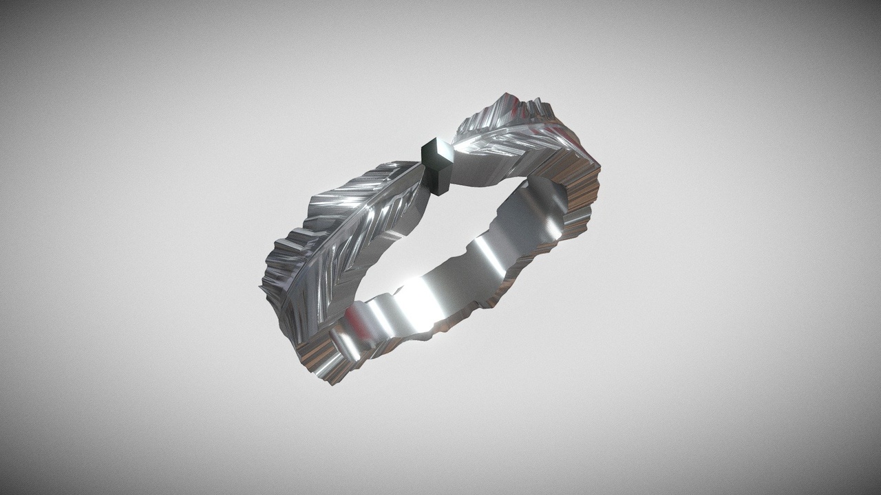 Media 1 for listing Ring with vertical stone