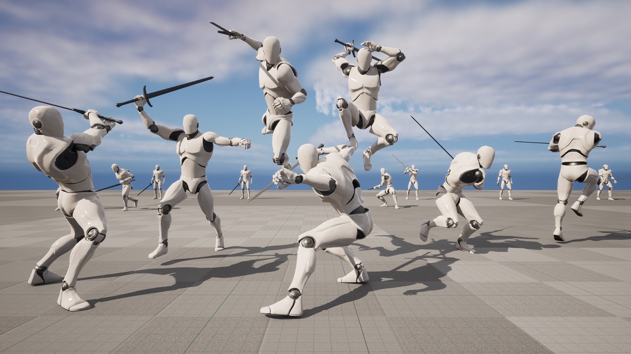 Media 1 for listing Handsome Sword Combat Animations