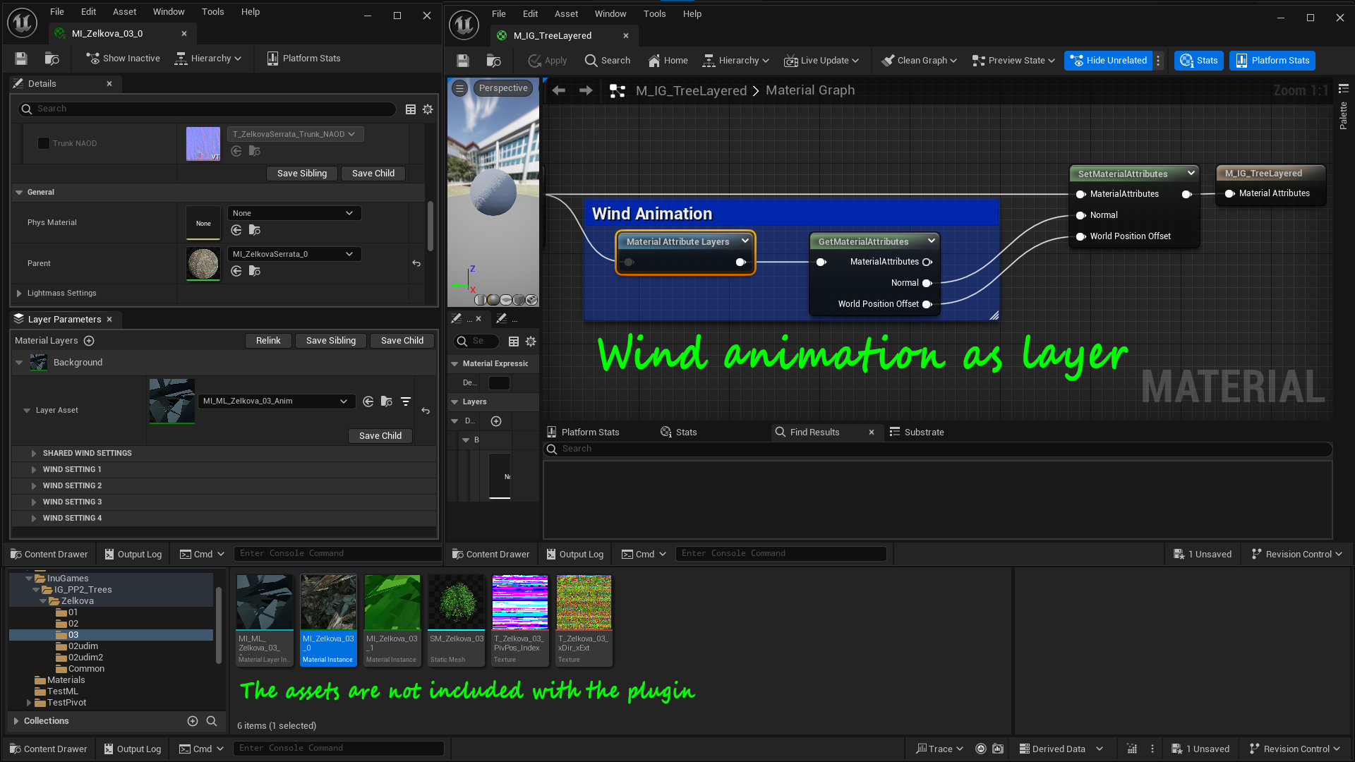 Speedtree On Community Unreal Engine 4 Editor On Linux