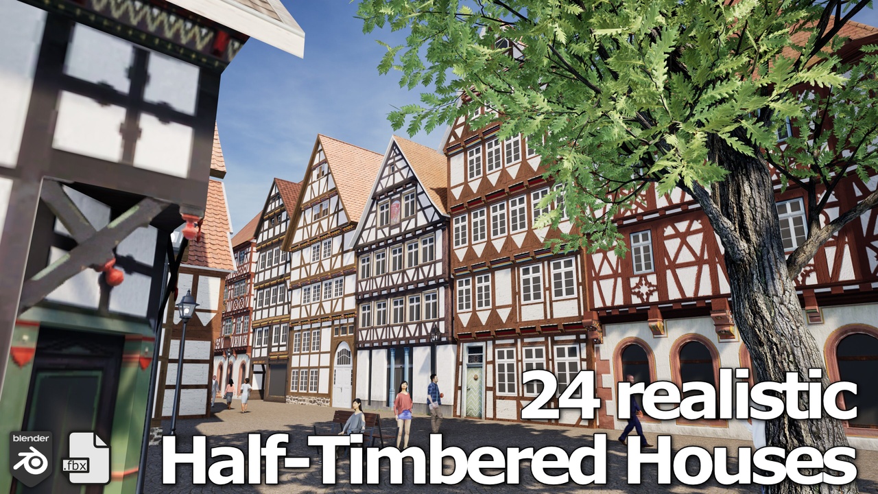 Media 1 for listing 24 Unique Half-Timbered German Buildings