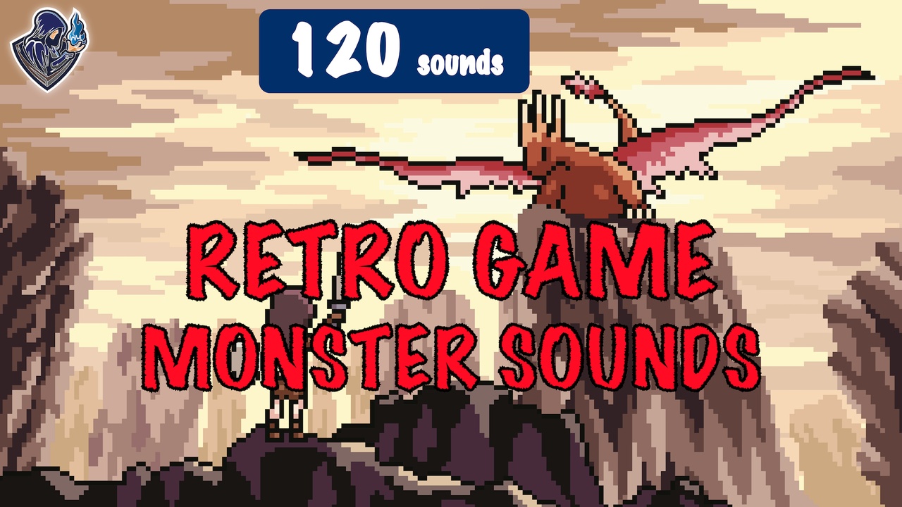 Media 1 for listing Retro Game Monster Sounds