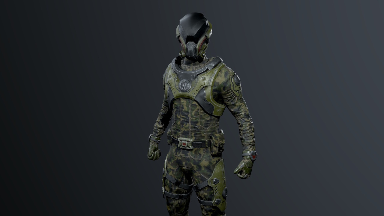 Media 1 for listing Scifi_soldier