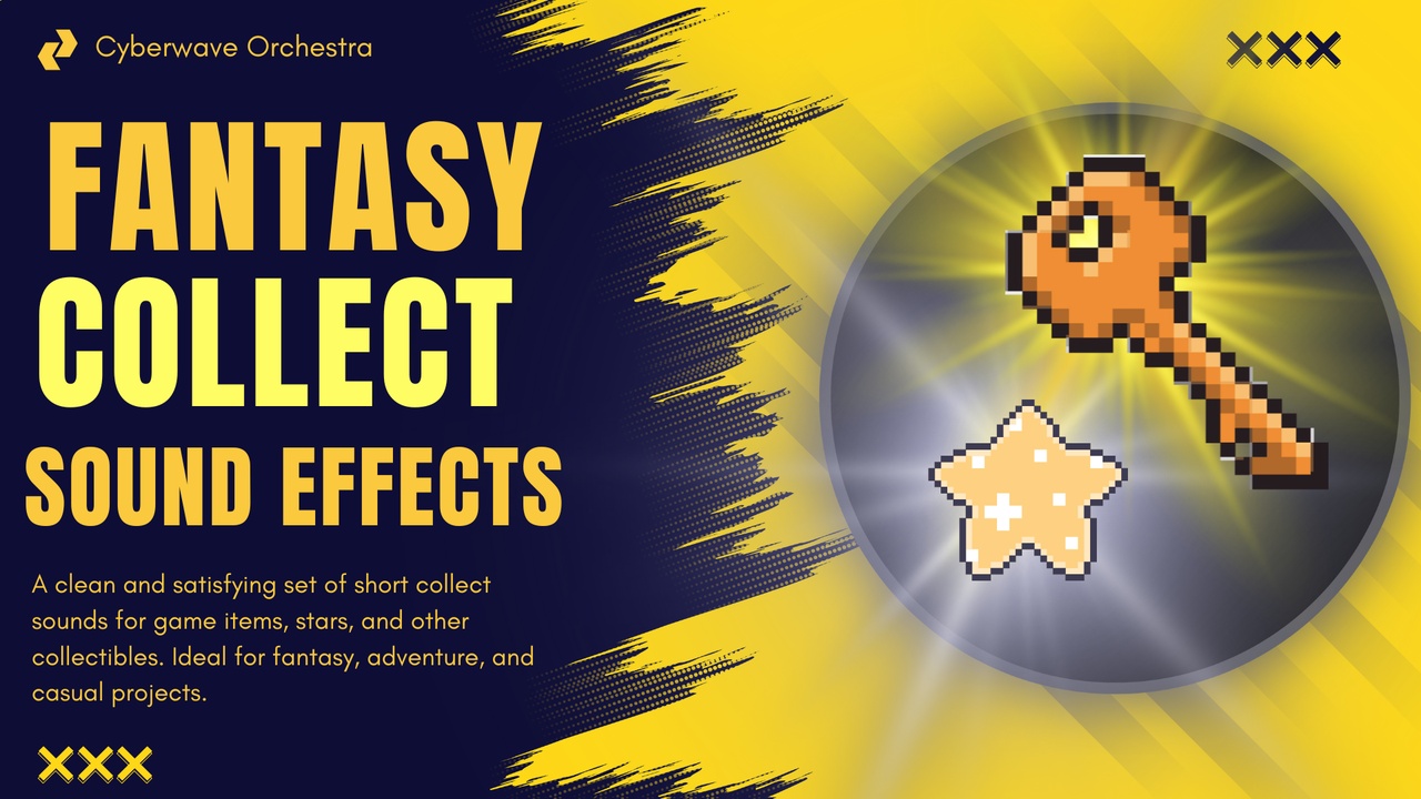 Media 1 for listing Fantasy Collect Sound Effects