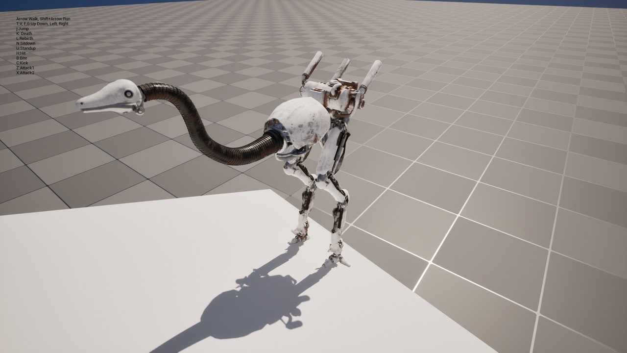 Media 1 for listing Ostrich Robot