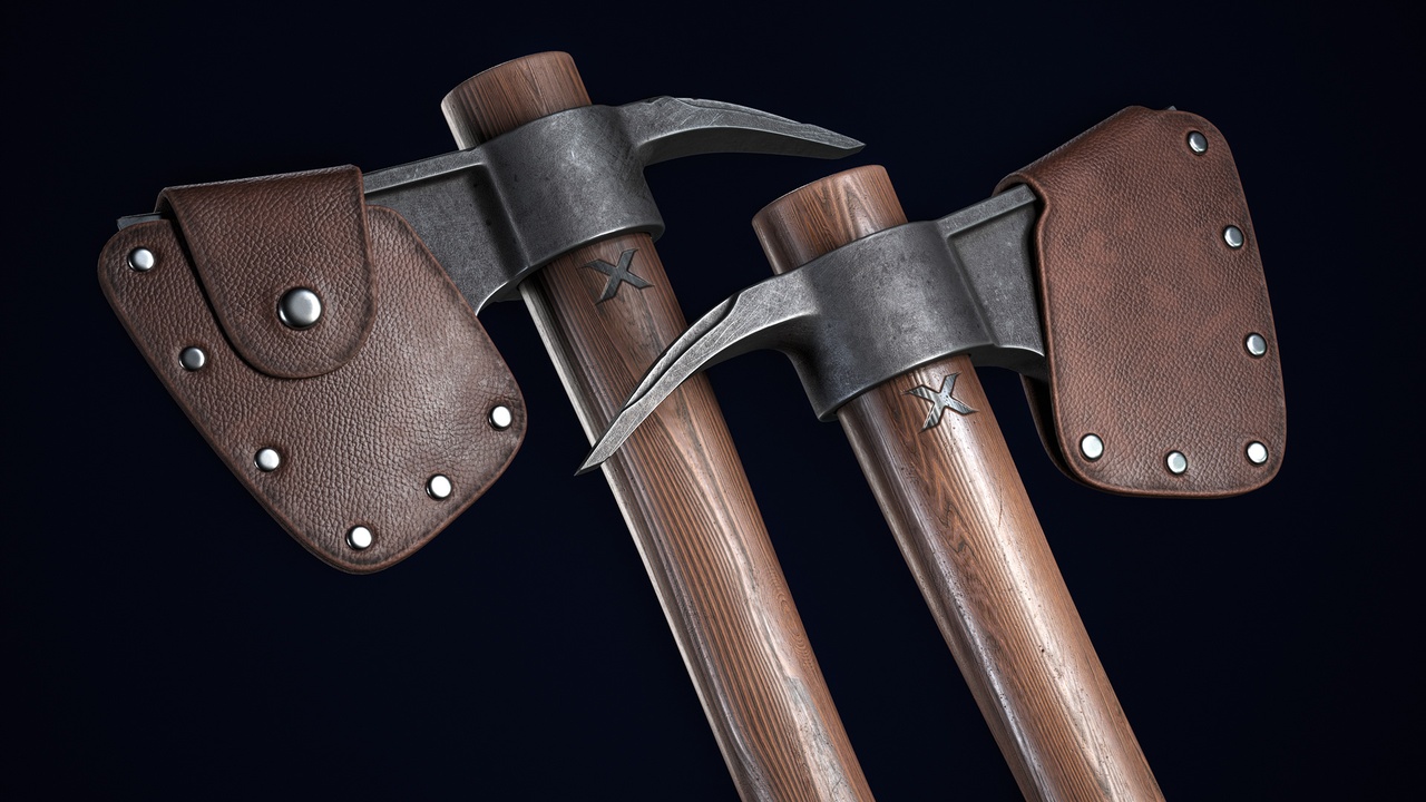 Media 1 for listing Axe Wood (Lowpoly|Game ready)