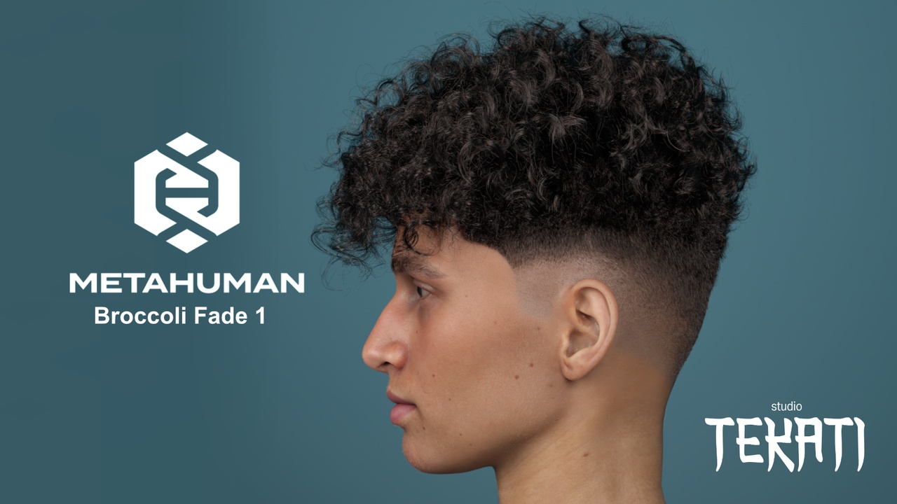 Media 1 for listing MetaHuman Broccoli Fade 1