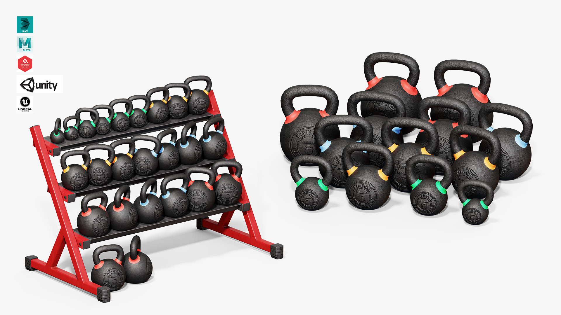Keells Rack Kettlebell Rack | Fab