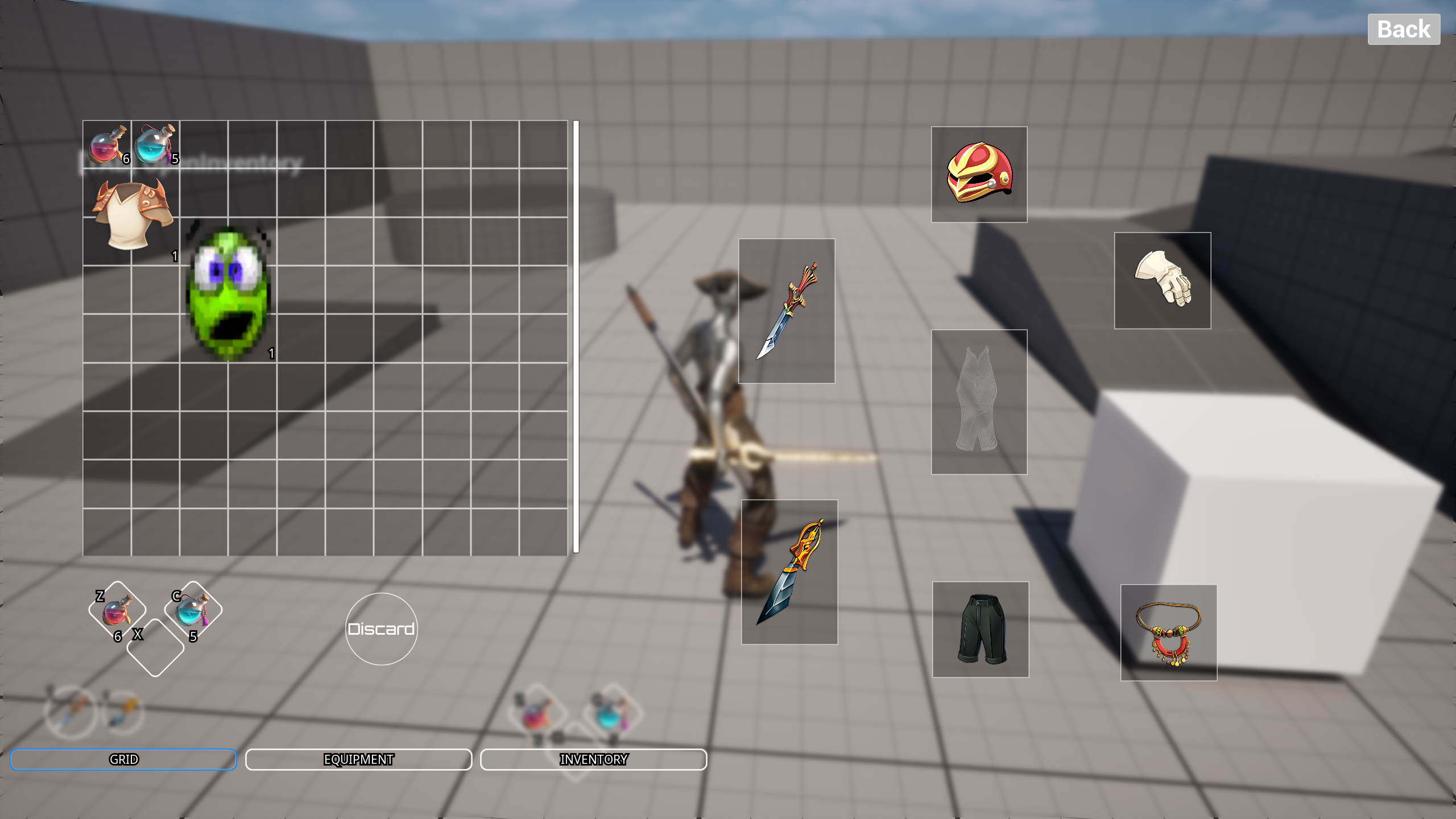 RPG Inventory System (MVVM) | Fab