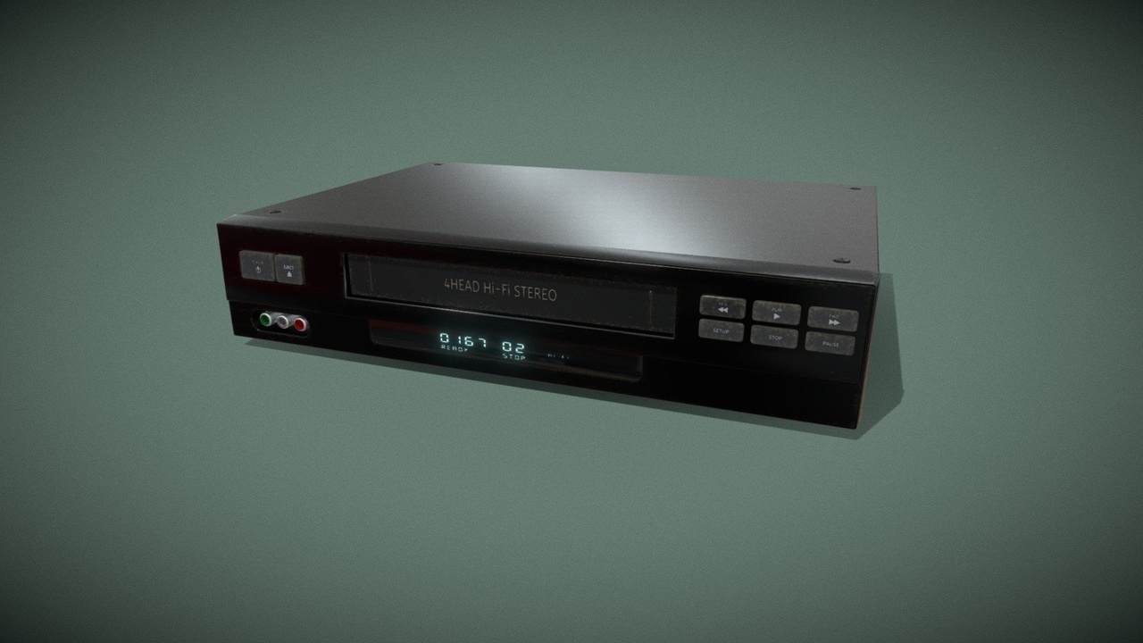 Media 1 for listing Vintage VCR Player - Retro Electronics Collection