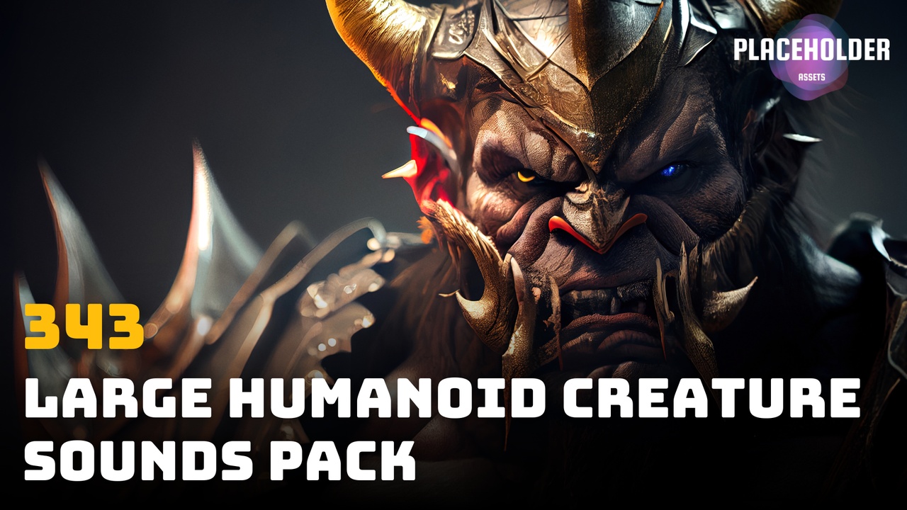出品Large Humanoid Creature Soundsのメディア1
