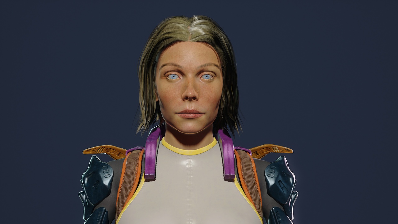 Media 1 for listing Cyberpunk Girl
