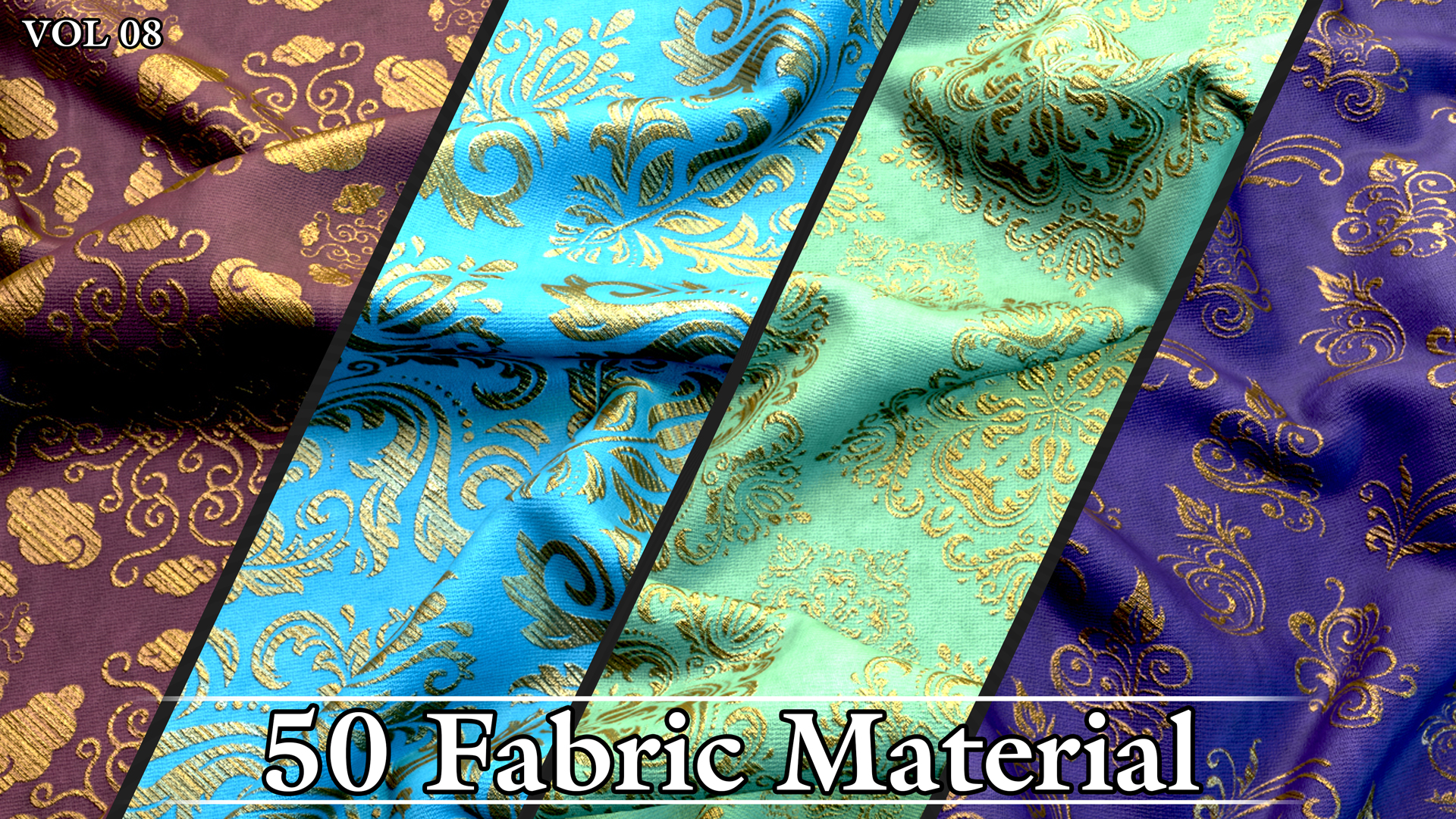 50 Fabric Material VOL08 | Fab