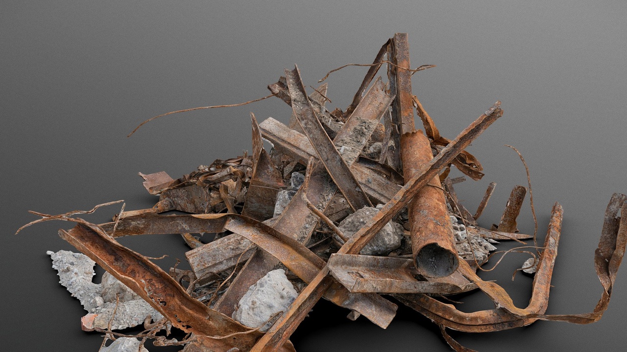 Media 1 for listing Rust steel scrap pile