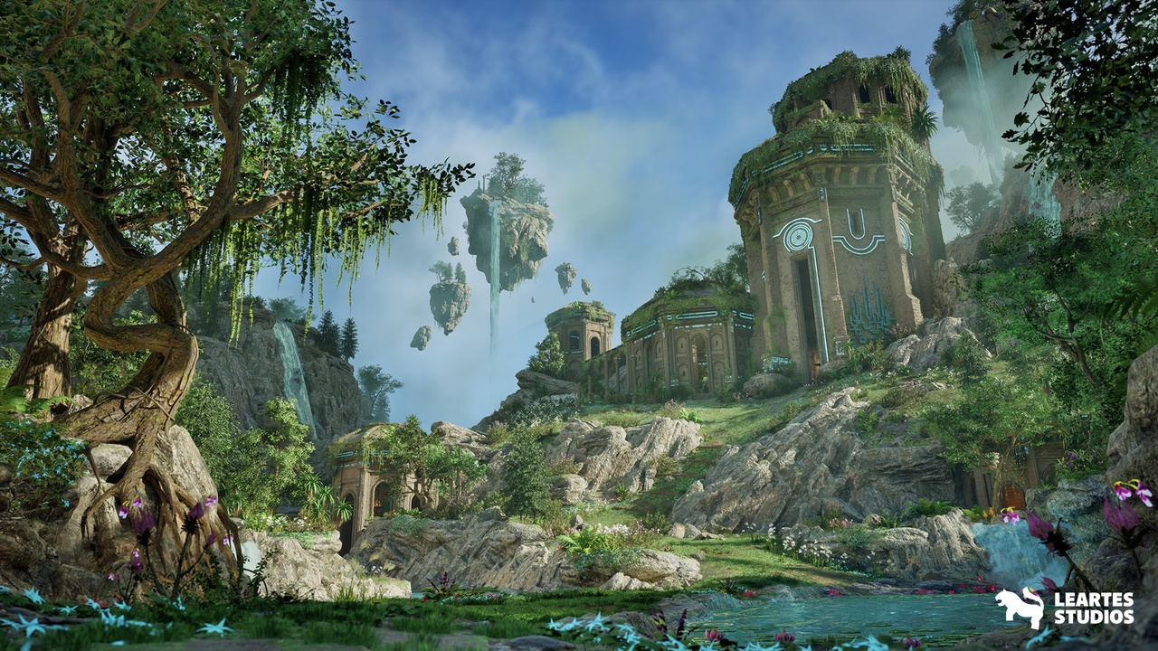 Media 1 for listing Ancient Tech Sanctuary in a Mythical Forest